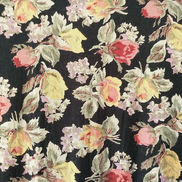 Starina Maxi Dress Womens M Floral Scoop Overlay Boho Cottagecore A Line Fairy - Picture 9 of 12